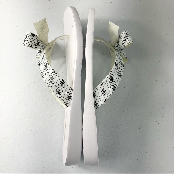 New Guess white slippers size 35 (#30) - Picture 4 of 8